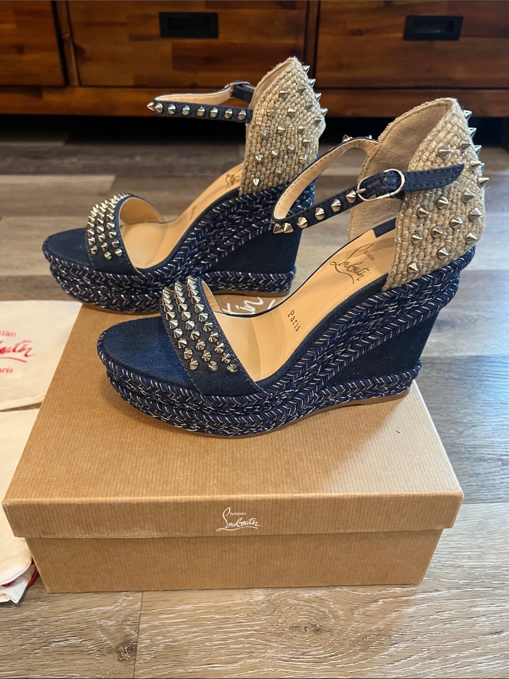 Christian Louboutin Madmonica Wedge 120MM - Picture 5 of 10